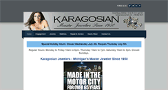 Desktop Screenshot of karagosian.com